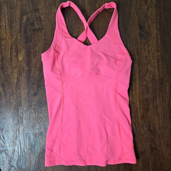 Lululemon Run: Ta Ta Topper & Kanto Catch Me Tank Flash Light, Size 6 - Picture 5 of 12